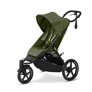 CYBEX Avi Spin Stroller - Moss Green-Strollers-Moon Black- | Natural Baby Shower