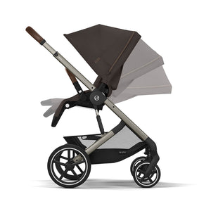 Cybex Balios S Lux Pushchair - Chocolate Brown-Strollers-Chocolate Brown-Taupe | Natural Baby Shower