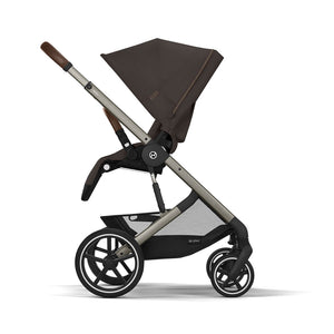 Cybex Balios S Lux Pushchair - Chocolate Brown-Strollers-Chocolate Brown-Taupe | Natural Baby Shower