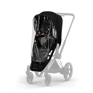 CYBEX e-Priam Comfort Pushchair & Foldable Carrycot - Sepia Black/Black-Strollers-Sepia Black/Black- | Natural Baby Shower