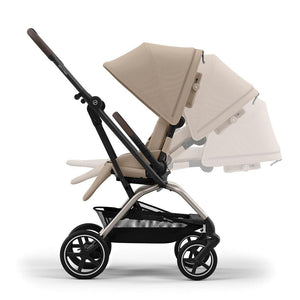 Outlet - CYBEX Eezy S Twist+ 2 Pushchair - Almond Beige-Strollers-Almond Beige- | Natural Baby Shower