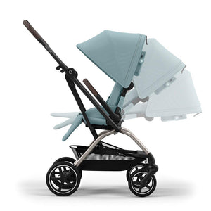 CYBEX Eezy S Twist+ 2 Pushchair - Stormy Blue-Strollers-Stormy Blue- | Natural Baby Shower