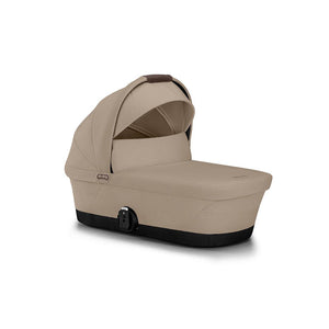 CYBEX Gazelle S Double Pushchair - Almond Beige-Strollers-Almond Beige-Without Carrycot | Natural Baby Shower