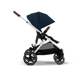 CYBEX Gazelle S Pushchair (2023) - Ocean Blue - Silver-Strollers-Ocean Blue-Silver | Natural Baby Shower