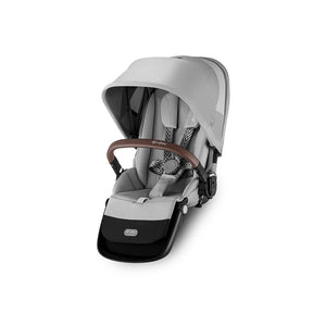 CYBEX Gazelle S Double Pushchair - Lava Grey-Strollers-Lava Grey-Without Carrycot | Natural Baby Shower