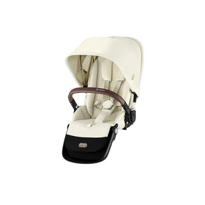 CYBEX Gazelle S Double Pushchair - Seashell Beige-Strollers-Seashell Beige-Without Carrycot | Natural Baby Shower