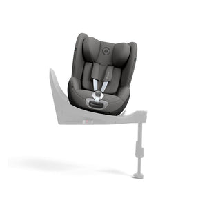 CYBEX Sirona T i-Size 360° Rotating Toddler Car Seat - Mirage Grey-Car Seats-Mirage Grey-No Base | Natural Baby Shower