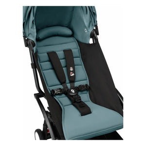 Stokke® - YOYO³ 6+ Bebek Arabası Siyah çerçeve | Aqua