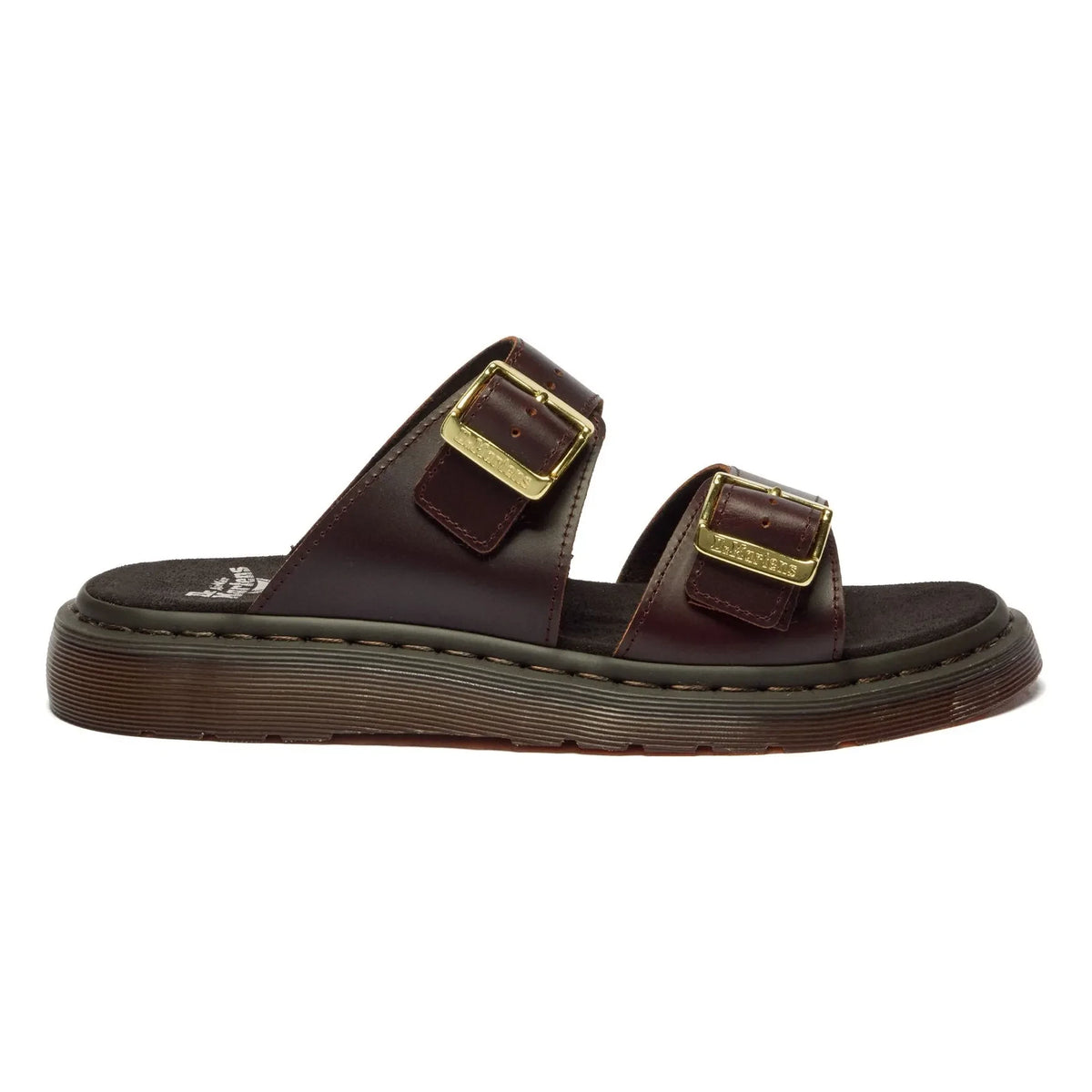 Dr Martens - صنادل Josef | بني داكن