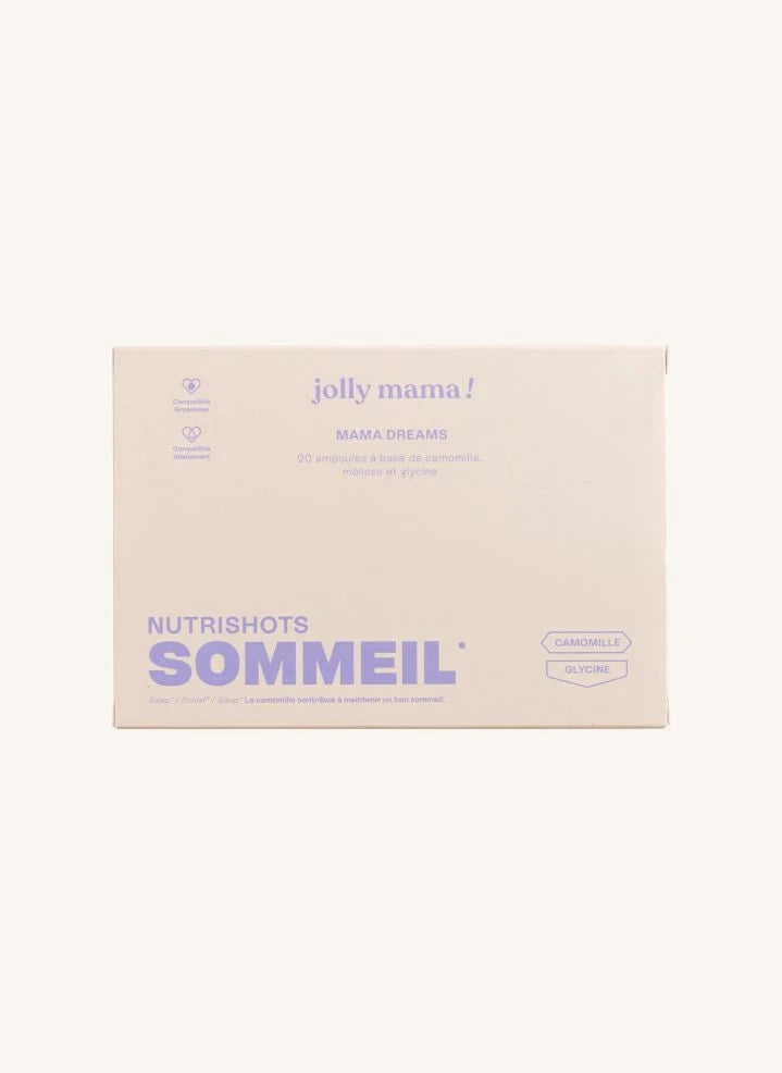 Jolly Mama - Nutrishots Mama Dreams مكمل غذائي للنوم - 20 × 10 مل قارورة