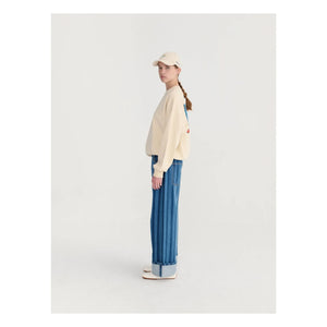 Bobo Choses - Dog Friends organik pamuk sweatshirt | Ekru