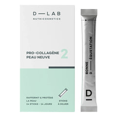 D-LAB NUTRICOSMETICS - Yeni Cilt İçin Pro-Kollajen Tozu - 14 çubuk