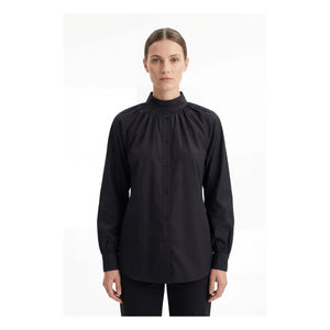 BELLEPIECE - Paxos Pamuk voile bluz | Siyah