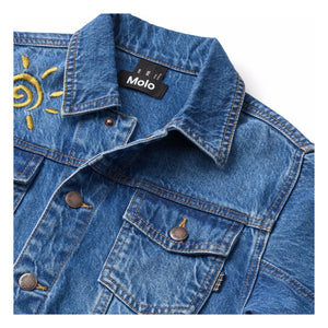Molo - Honore Soleil Denim Ceket | Mavi