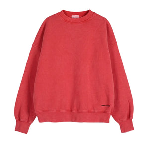 Bobo Choses - Hidden Monster organik pamuklu sweatshirt | Kırmızı