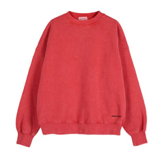 Bobo Choses - Hidden Monster organik pamuklu sweatshirt | Kırmızı