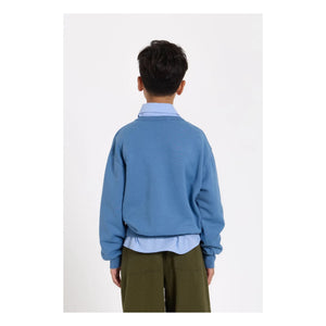 Smallable Kid - Arlo organik pamuklu sweatshirt | Mavi