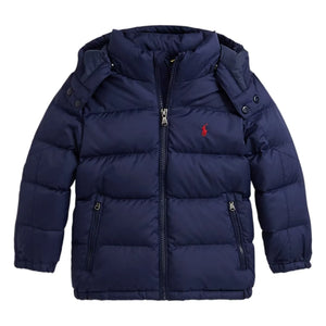Ralph Lauren - Geri Dönüştürülmüş Elyaf Logolu Dolgulu Mont | Lacivert
