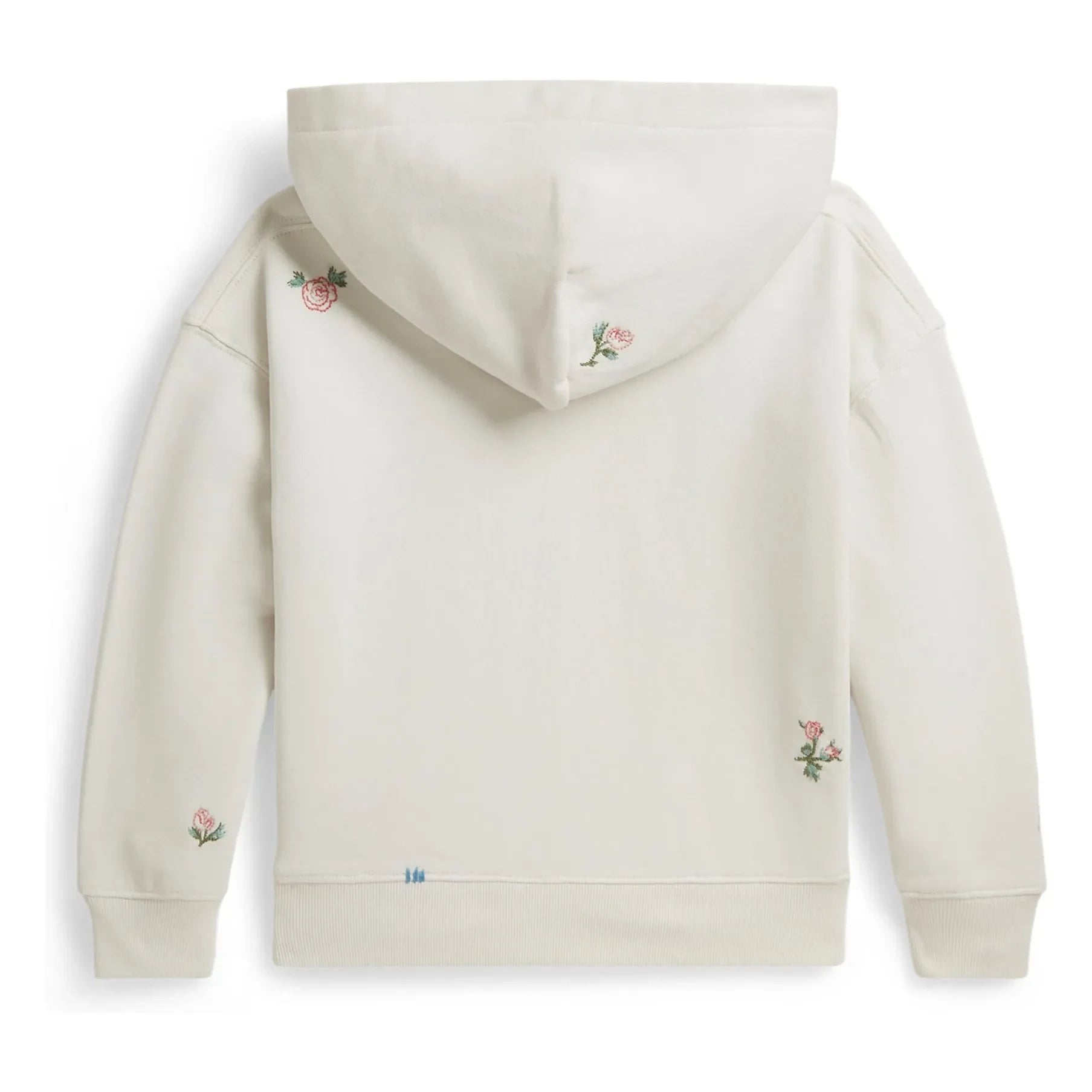Ralph Lauren - Çiçekli Kapüşonlu Sweatshirt | Beyaz