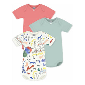 Petit Bateau - 3'lü Opéra Gövde | Mercan