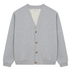 Smallable Man - Cam Hırka Organik Pamuk | Heather Grey