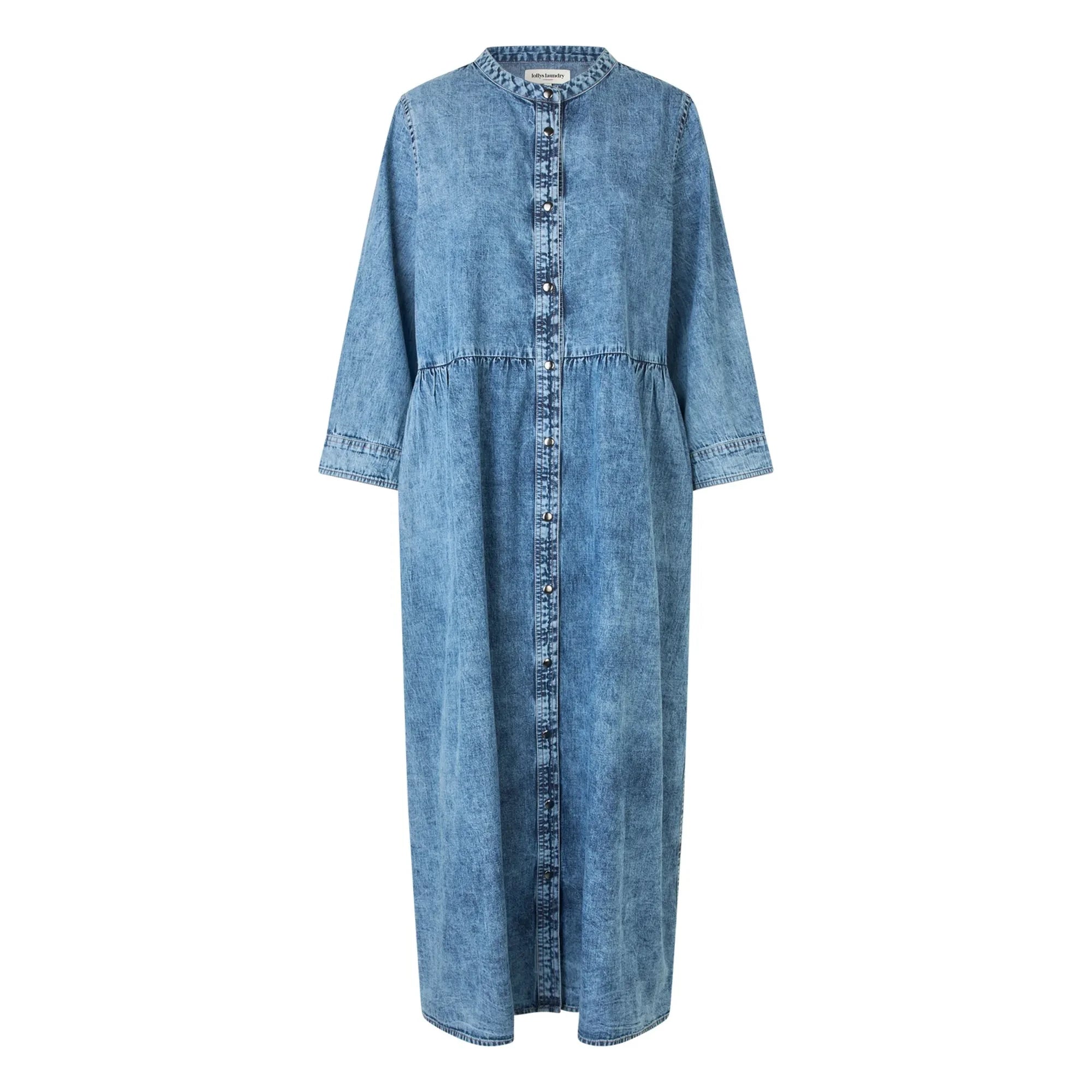 Lollys Laundry - Aliya Denim Elbise | Mavi