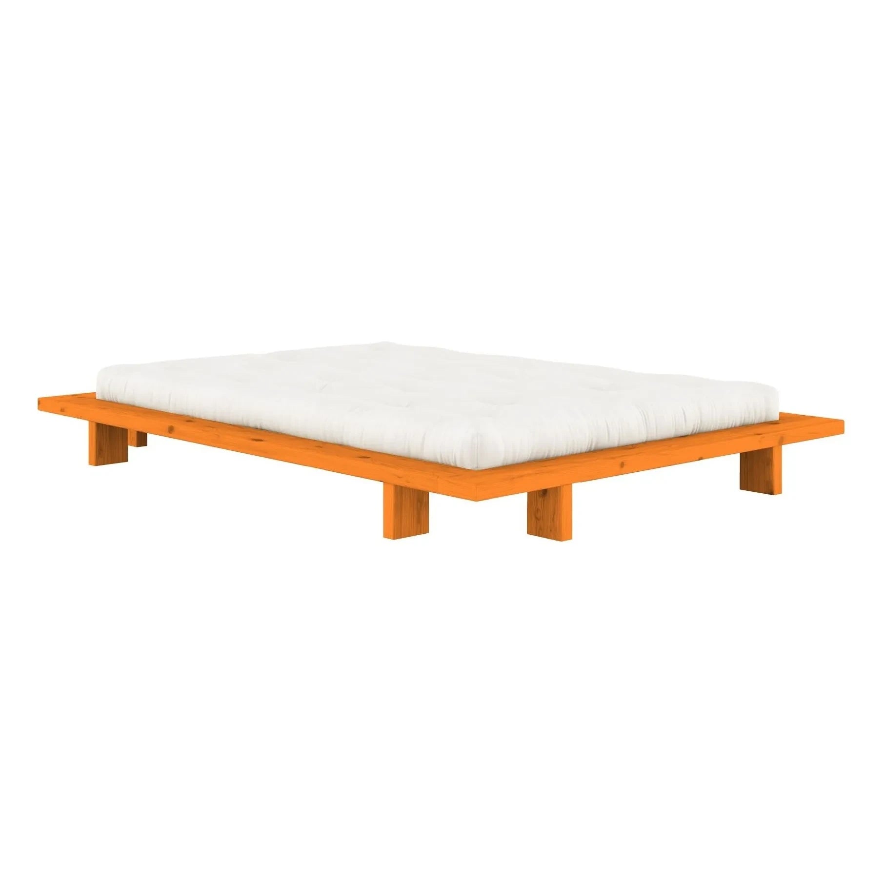Karup Design - Japon ahşap yatak | Turuncu