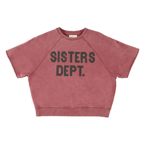 Sisters Department - Violette organik pamuk sweatshirt | Bordo
