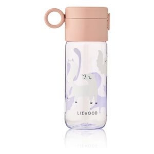 Liewood - Clemence Tritan Su Şişesi - 350 ml | Cat/Warm Lilac