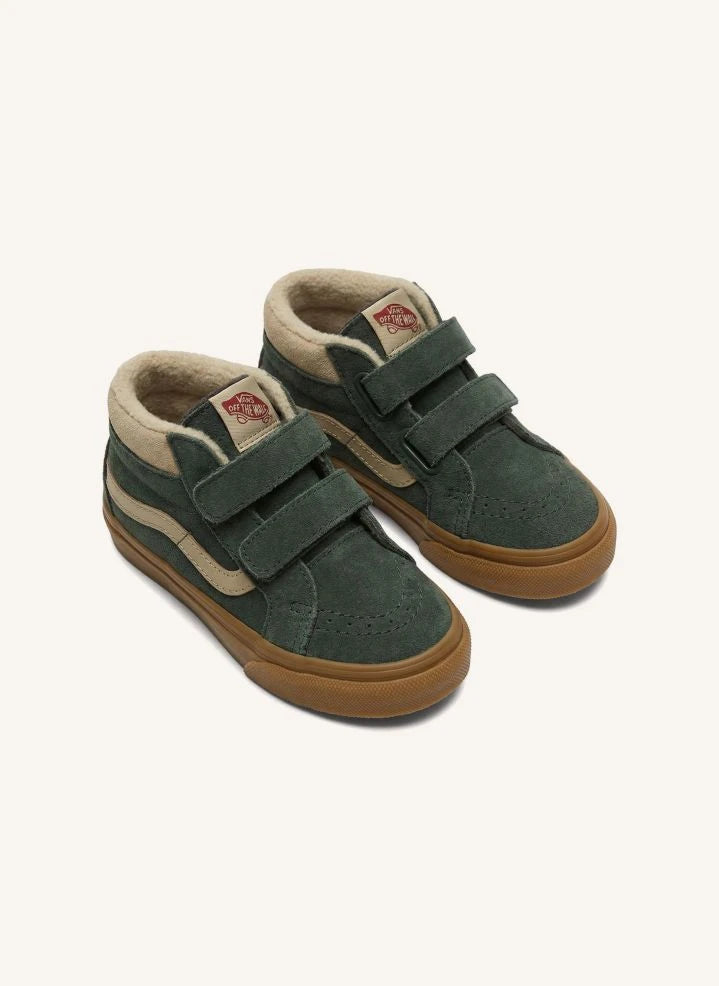 فانز - SK8-Mid Reissue V أحذية رياضية مطاطية معزولة | الكاكي