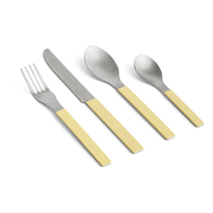 Hay - 4 parçalık çatal bıçak takımı, Muller Van Severen - 4'lü Set | Sarı