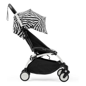 Stokke® - YOYO³ 6+ Bebek Arabası Beyaz çerçeve | Zebra