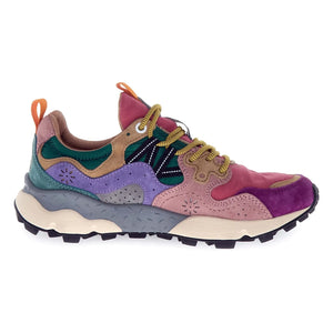 Flower Mountain - Yamano 3 Süet ve Naylon Sneakers | Pembe