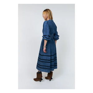 Lollys Laundry - Paris Denim Pamuk Elbise | Mavi