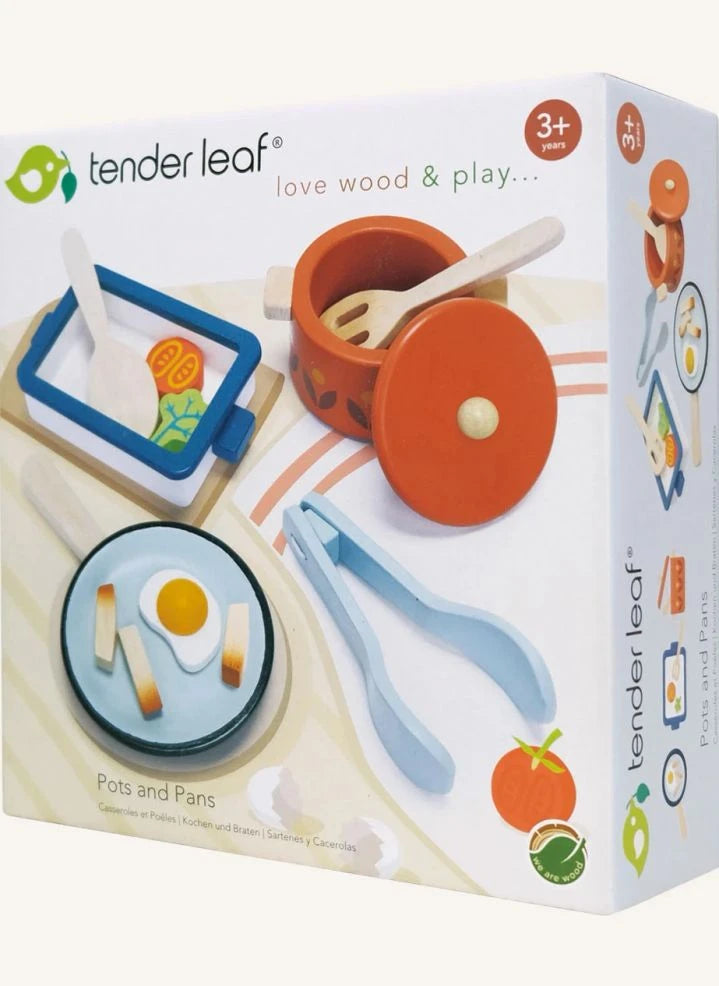 Tender Leaf Toys - مجموعة إكسسوارات المطبخ