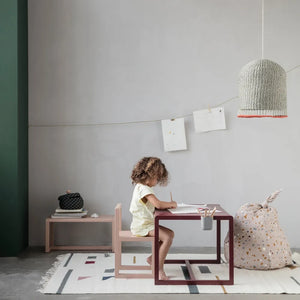 Ferm Living Kids - Architect Masa | Pembe