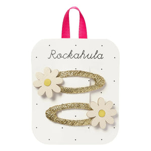Rockahula Kids - 2'li Papatya Çiçeği Toka Seti | Altın