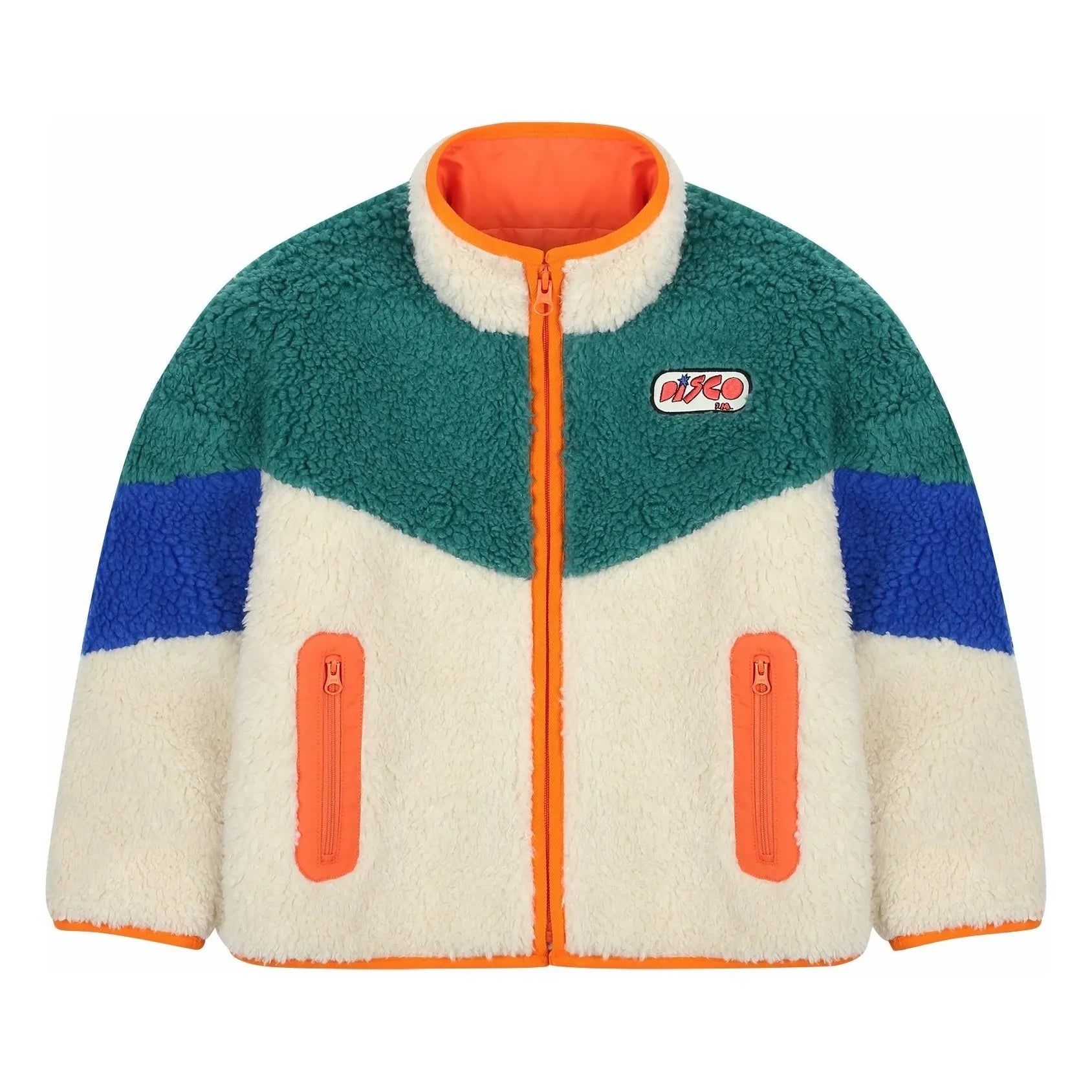 Jelly Mallow - Disco Dumble Sherpa ceket | Ecru