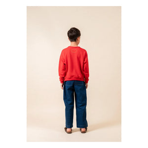 birinit - Chili Birinit organik pamuklu sweatshirt | Kırmızı