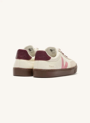 Veja - أحذية رياضية جلدية صغيرة - Veja x Bonpoint | وردي