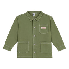 Petit Bateau - Denim Organik Pamuk Ceket | Haki