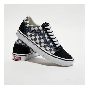 Vans - Sneakers Bağcıkları Old Skool Tonal Check | Lacivert