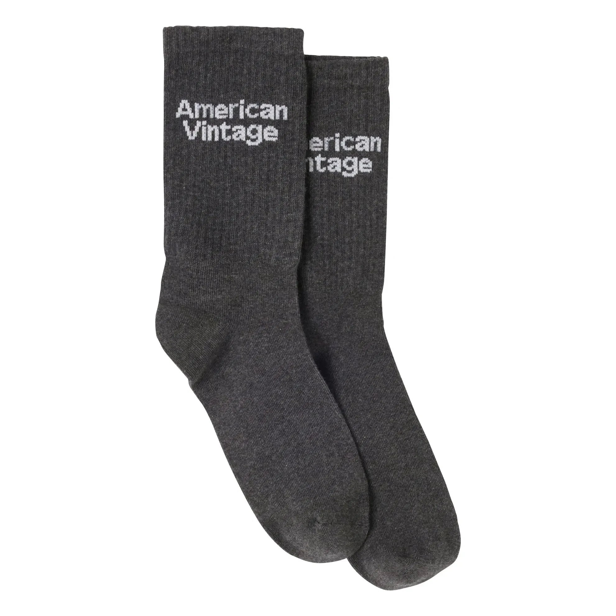 American Vintage - Clypsun Pamuklu Çoraplar | Kömür grisi