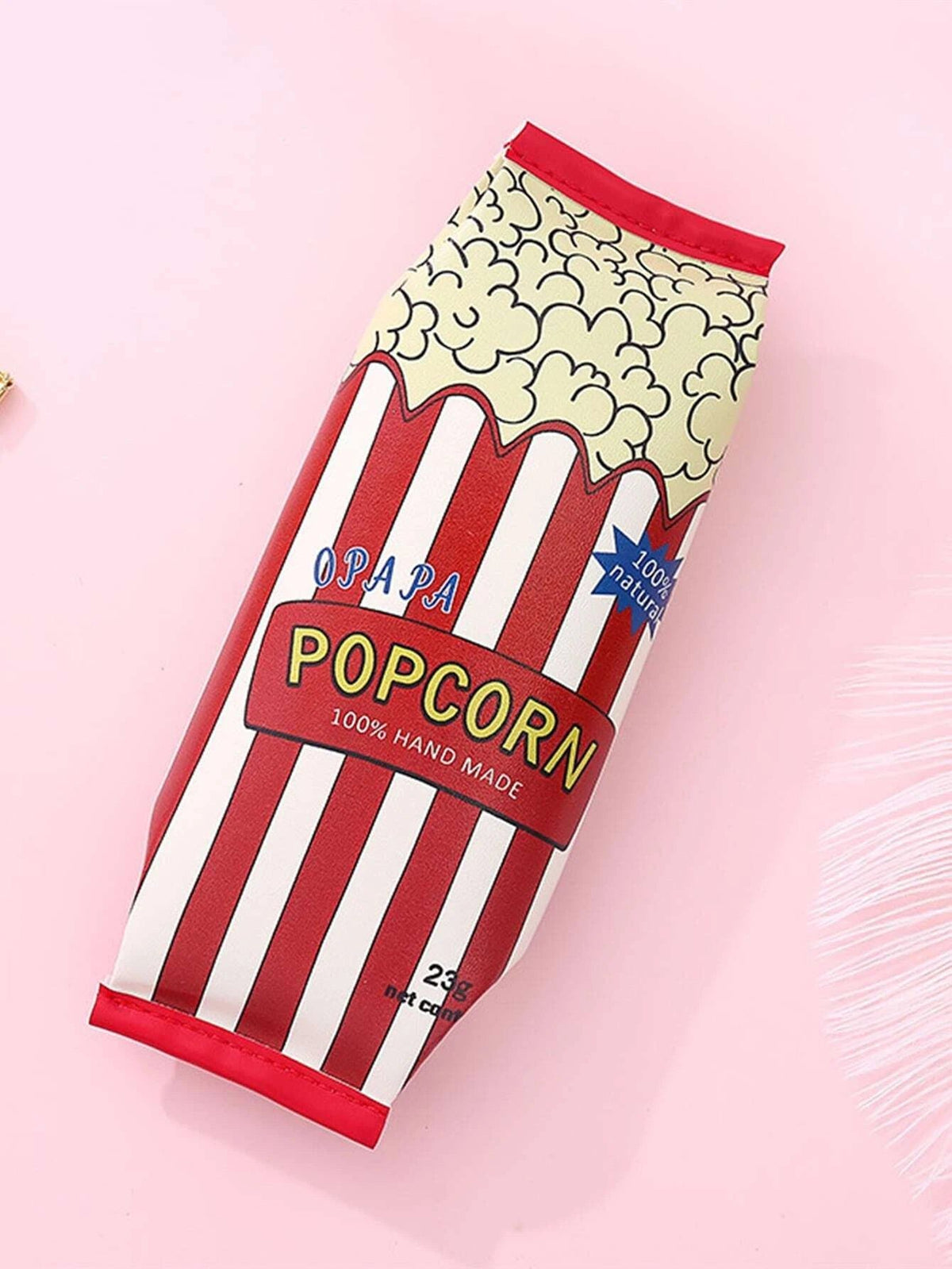 Dinossi - PopCorn Patlamış Mısır Desenli Kalem Kutusu