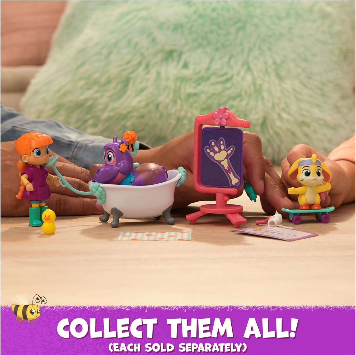 دينوسي - فيدا الطبيب البيطري، فيدا وزيج زاج من شخصيات الحركة زيج زاج