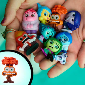 Disney - Disney Doorables Inside Out 2: مجموعة ألعاب من 9 شخصيات