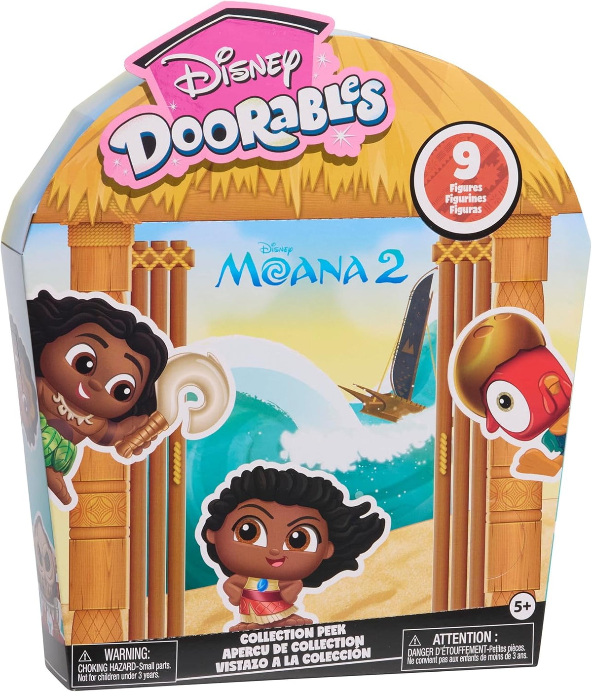 Disney - Disney Doorables Moana 2 مجسمات تجميعية