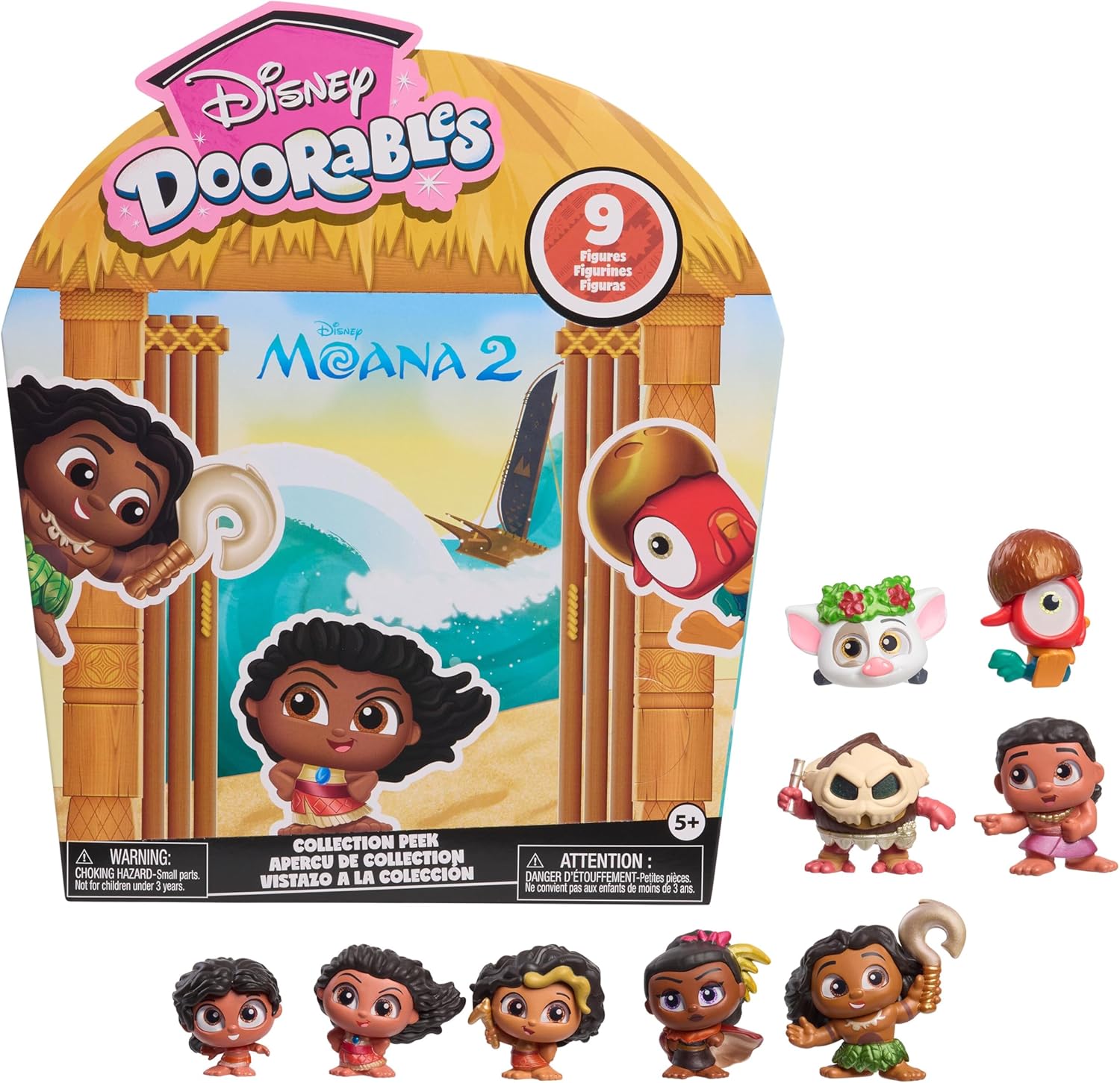 Disney - Disney Doorables Moana 2 مجسمات تجميعية