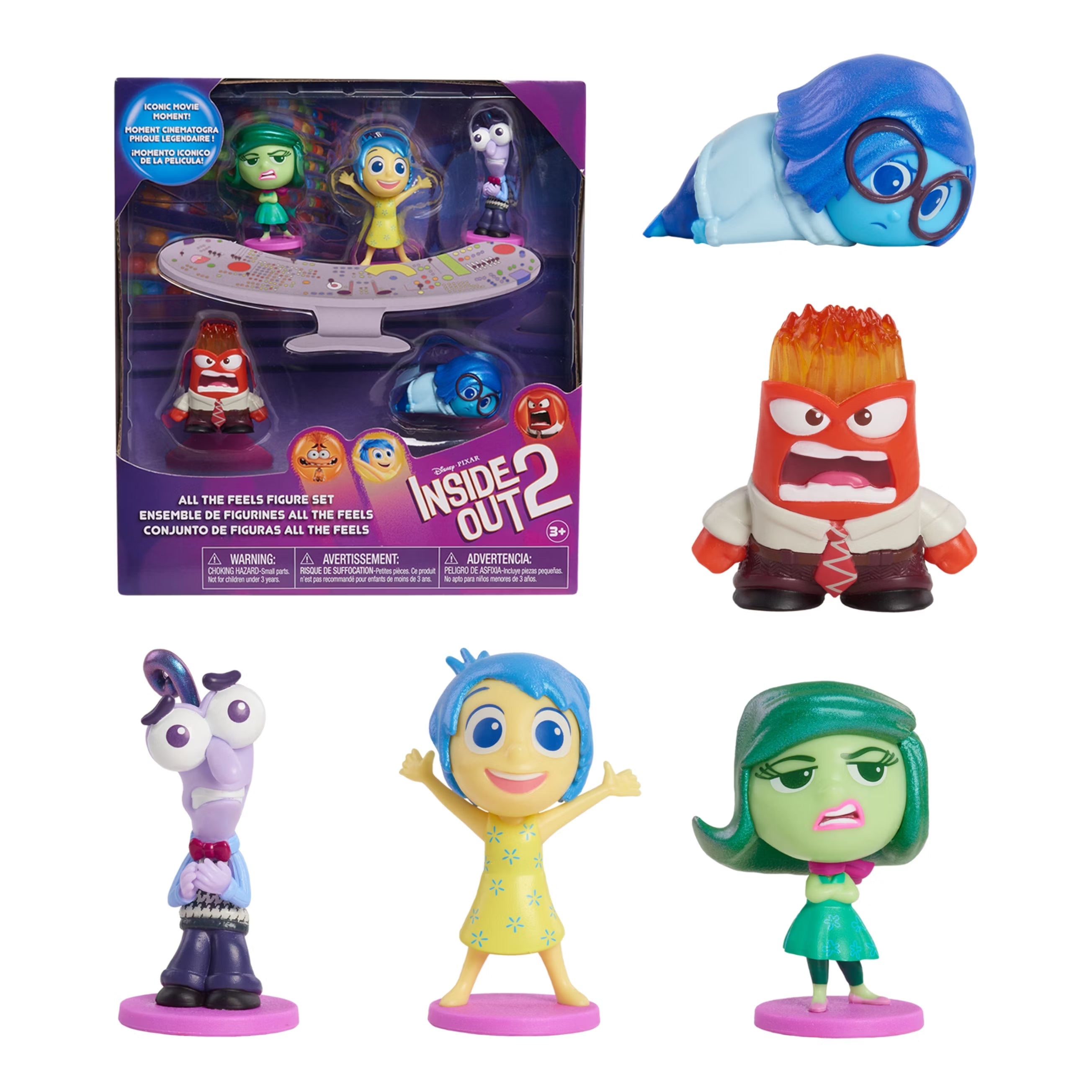Disney - Just Play Inside Out 2 All the Feels طقم مجسمات