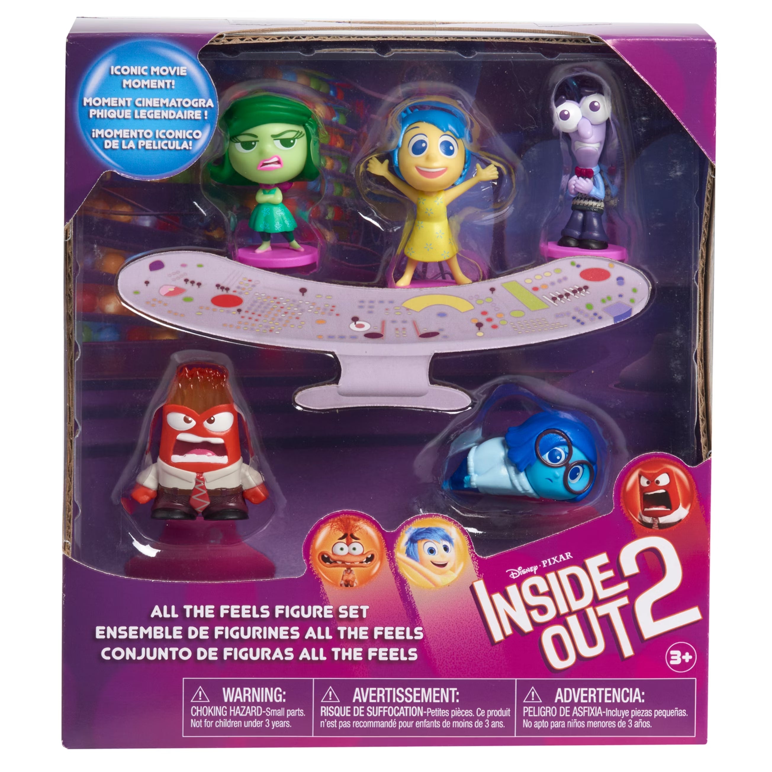 Disney - Just Play Inside Out 2 All the Feels طقم مجسمات